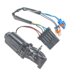 A-Premium motor installed on Corvette headlight assembly demonstrating correct alignment benefit
