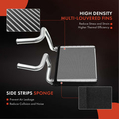 A-Premium heater core mounting bracket view demonstrating alignment ease