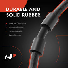 A-Premium crimp and ferrule closeup showing secure crimps that resist leaks