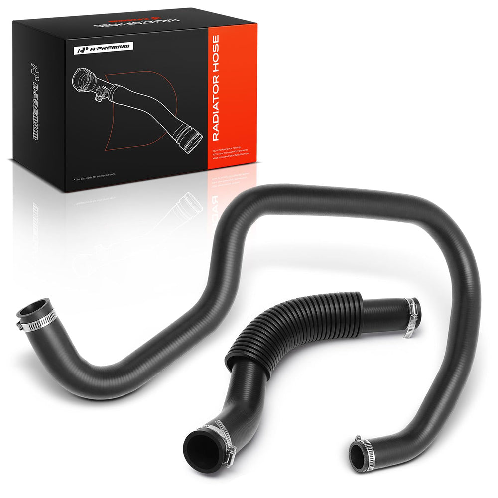 A-Premium hose pair front view showing both hoses and fitment benefit