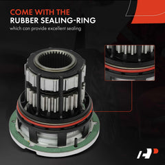 A-Premium hub mounting pattern side view showing 3-bolt fitment benefit