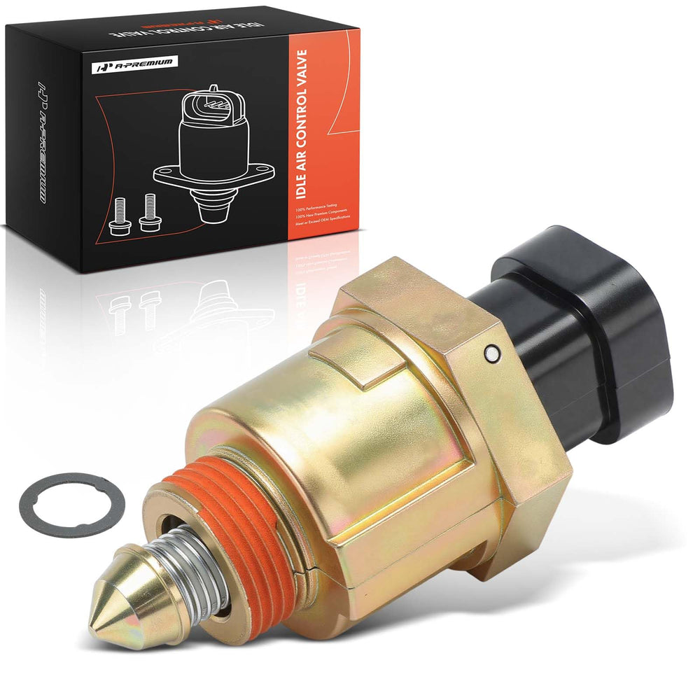 A-Premium IAC valve front view showing direct-fit design and reliable idle control