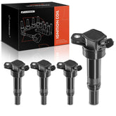A-Premium ignition coil pack front view showing four coils and consistent construction benefit