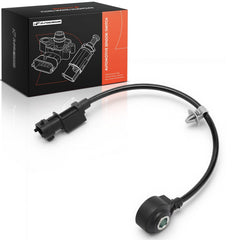 A-Premium front view of knock sensor showing compact black housing and reliable fit