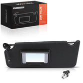 A-Premium front view of left driver sun visor showing fit and finish benefits
