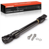 A-Premium front view of lower steering shaft showing full-length, improved control