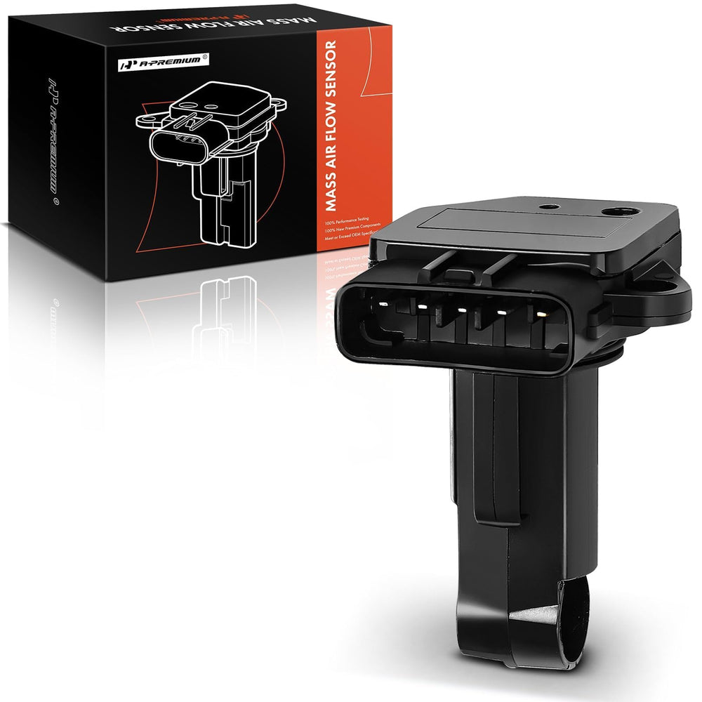 A-Premium MAF front view showing fit and plug for accurate airflow