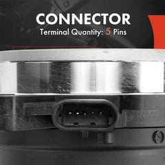 A-Premium material texture of PBT+GF30 and aluminum for durability under heat
