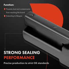 A-Premium view of two bolt holes for secure bolt-on installation benefit
