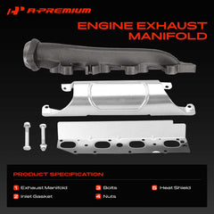 A-Premium flange close-up highlighting OEM-matching port precision