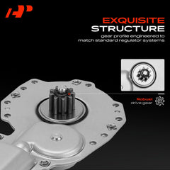 A-Premium motor close-up copper windings for improved conductivity