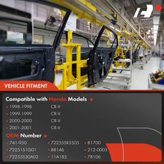 A-Premium mounted in door scale demonstrating correct OEM fitment benefit