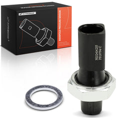 A-Premium oil pressure sensor front view showing compact OEM-fit design
