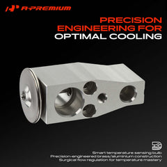 A-Premium valve port and thread detail illustrating precise fitment and reduced leak risk