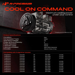 A-Premium close-up of eight-groove pulley improving belt compatibility