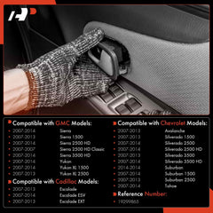 A-Premium rear handle assembly emphasizing sturdy construction and fit
