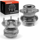 A-Premium front view of rear hub showing mounting face and benefits of correct fitment