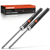 A-Premium rear shock front view showing matching pair and solid construction for reliable handling