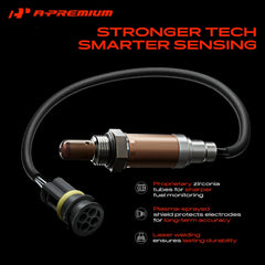 A-Premium sensor threaded base detail highlights secure exhaust mounting