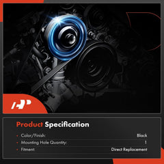 A-Premium side profile displaying 7.5-inch diameter and 1-7/8-inch width for fit verification