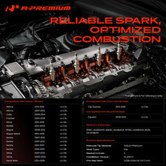 A-Premium single spark plug close-up highlighting fine-wire tip durability
