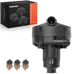 A-Premium smog pump front view showing compact housing for reliable replacement