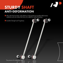A-Premium stabilizer link bushing detail showing durable joint design benefit