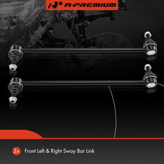 A-Premium stabilizer link close-up of joint highlighting pre-greased smooth motion