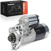 A-Premium starter front view showing robust housing and improved durability