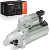 A-Premium starter front view showing housing and flange for accurate fit