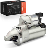 A-Premium starter front view showing bolt holes and housing for exact fit