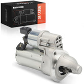 A-Premium starter front view showing mounting points and fitment benefit