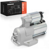 A-Premium front view of starter motor showing robust housing and quick identification benefit