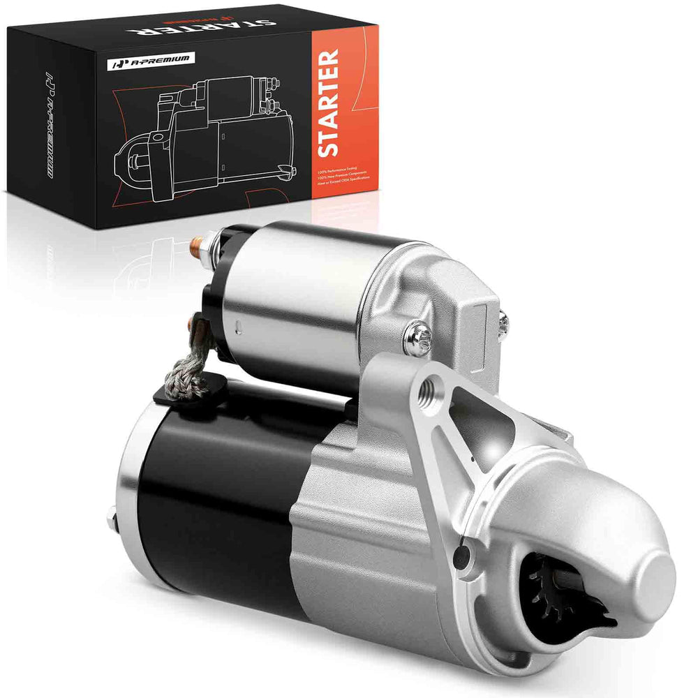 A-Premium starter front view showing clean housing and reliable fit
