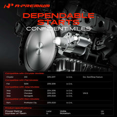 A-Premium side profile displaying starter shape and compact installation benefit