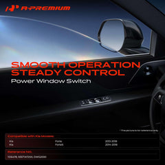 A-Premium switch rear connector detail highlighting the 18-pin terminal match