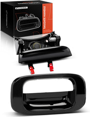 A-Premium front view of tailgate handle showing fit and finish benefit