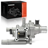 A-Premium thermostat housing front view showing fitment and benefit of direct replacement