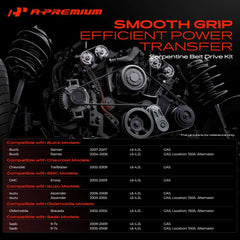 A-Premium timing belt close-up showing durable teeth for reliable grip