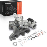 A-Premium turbo front view showing compact direct-fit design and confident replacement