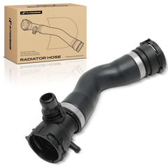 A-Premium front view of upper radiator hose showing fitment benefit