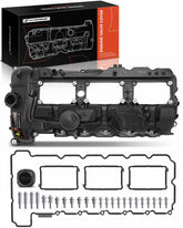 A-Premium valve cover front view showing clean fit and OEM-style finish benefits sealing