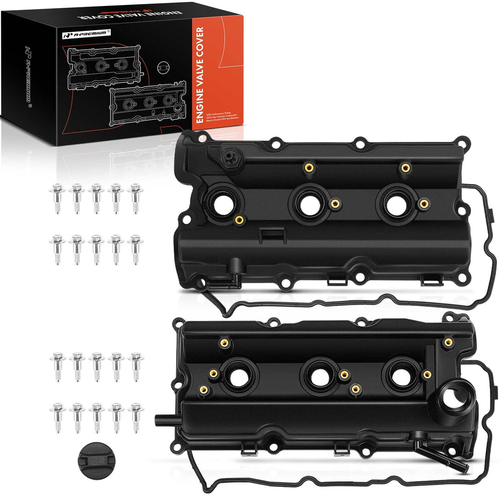 A-Premium valve covers front view showing fit and clean finish for easy replacement
