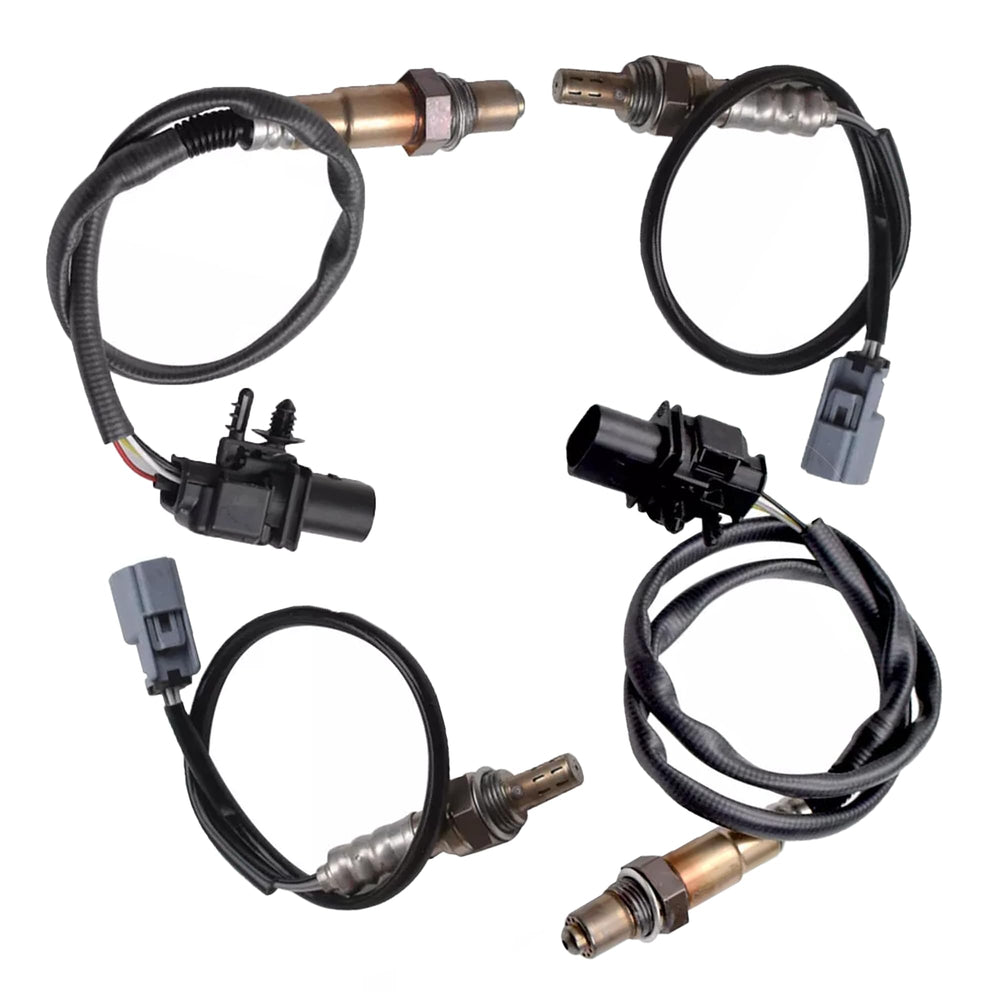 A-tnewb front packaging showing 4-piece O2 sensor kit and clear fitment benefit