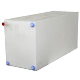 A.A 30 gallon tank front view showing compact rectangular shape and durable construction