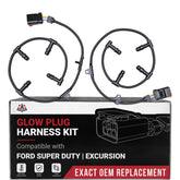 AA Ignition front view of harness kit box and components showing complete kit benefit