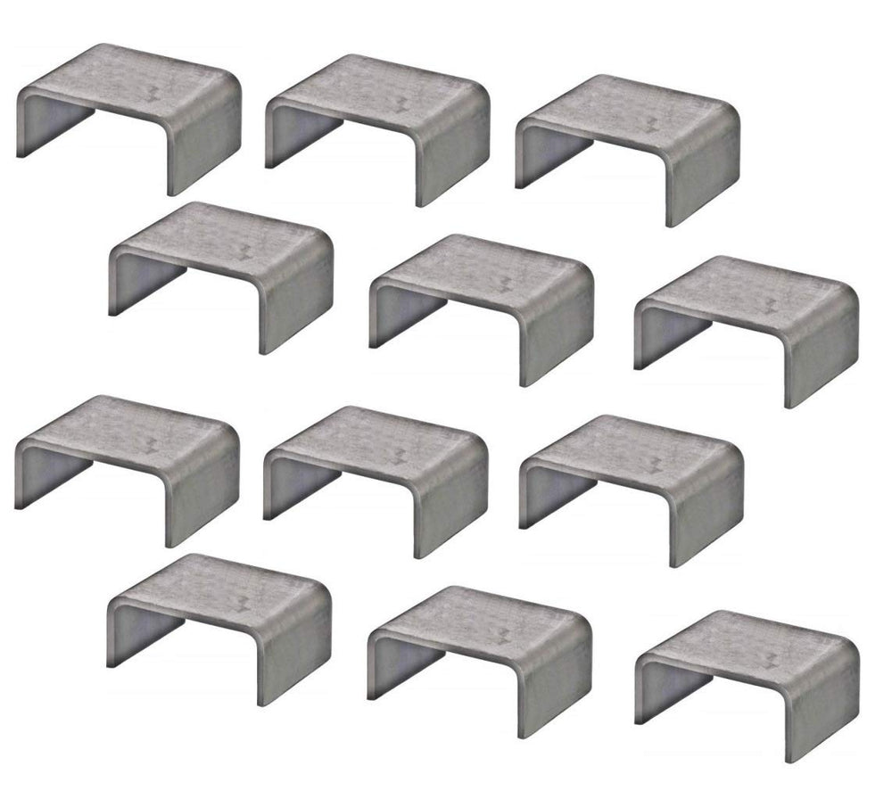 A.A stake pocket front view showing pocket opening and robust construction