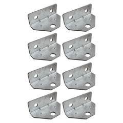 A.A bracket front view showing shape and bolt holes for secure mount