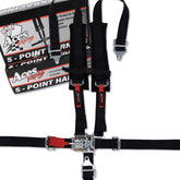AAAA Aces Racing front harness view shows fit and secure fastening benefit