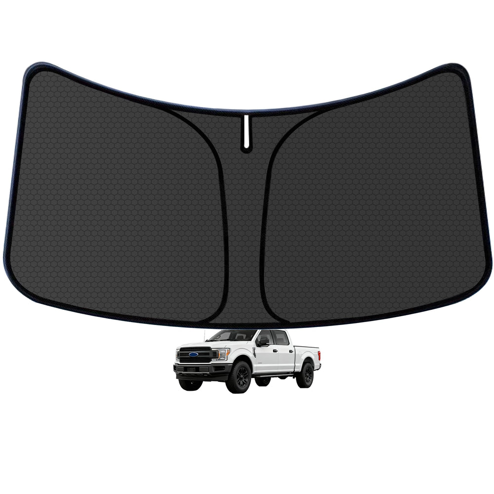 aatoppus front packaging showing full F150 fit and easy unboxing